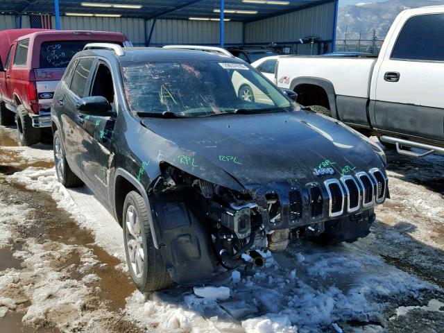 1C4PJLDS7FW597436 - 2015 JEEP CHEROKEE L BLACK photo 1