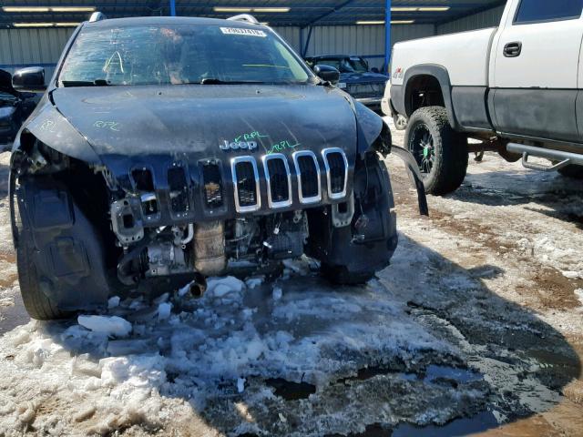 1C4PJLDS7FW597436 - 2015 JEEP CHEROKEE L BLACK photo 9