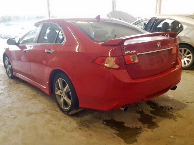 JH4CU2F87CC001562 - 2012 ACURA TSX SE RED photo 3