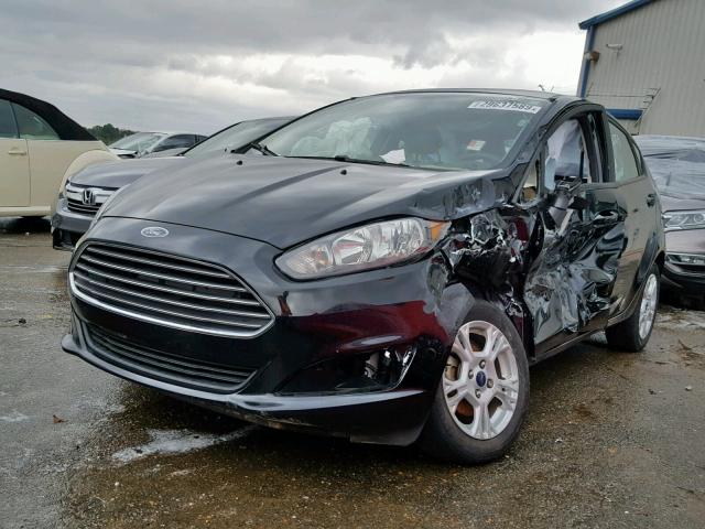 3FADP4EJ0GM113076 - 2016 FORD FIESTA SE BLACK photo 2