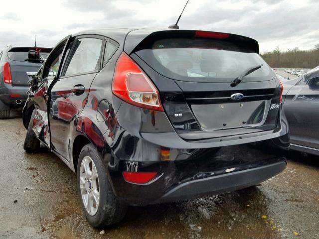 3FADP4EJ0GM113076 - 2016 FORD FIESTA SE BLACK photo 3