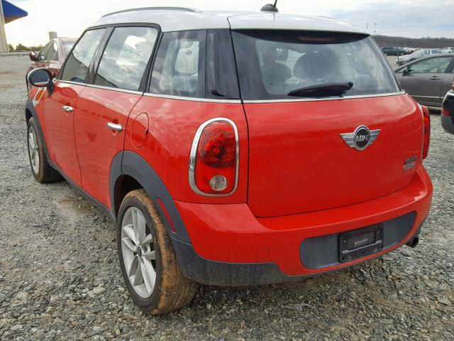 WMWZB3C50CWM29986 - 2012 MINI COOPER COU RED photo 3