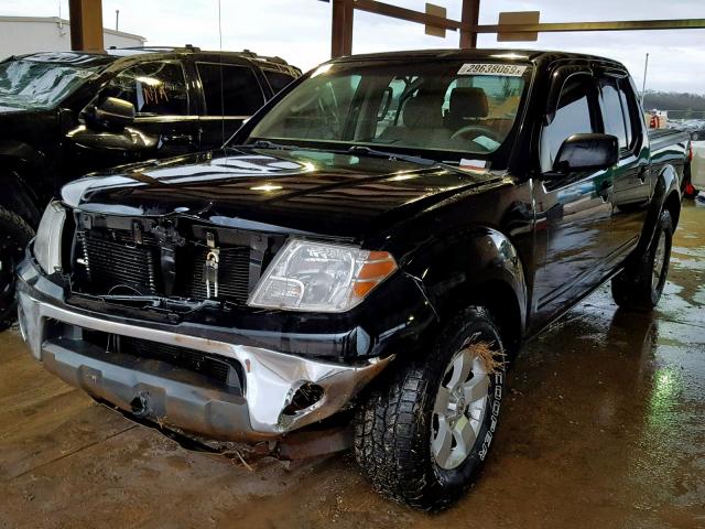 1N6AD07U89C406280 - 2009 NISSAN FRONTIER C BLACK photo 2