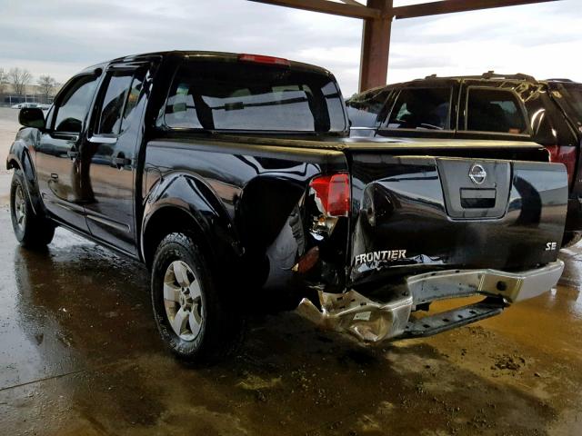 1N6AD07U89C406280 - 2009 NISSAN FRONTIER C BLACK photo 3