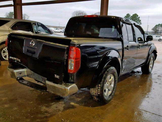 1N6AD07U89C406280 - 2009 NISSAN FRONTIER C BLACK photo 4