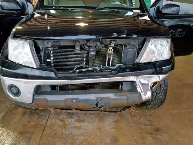 1N6AD07U89C406280 - 2009 NISSAN FRONTIER C BLACK photo 7