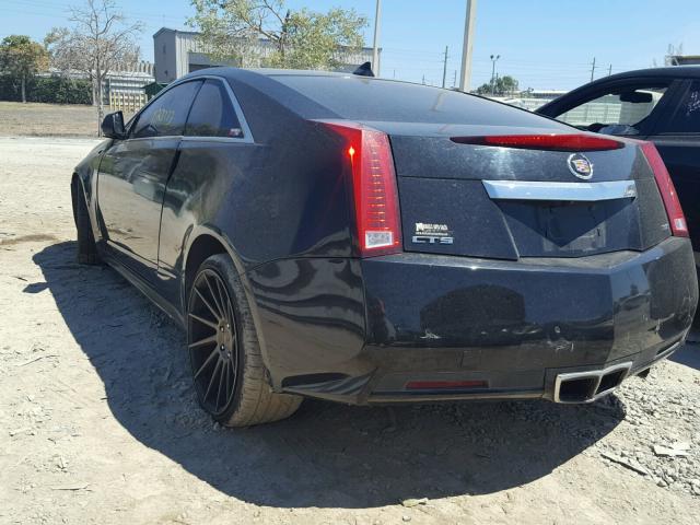 1G6DP1ED7B0106594 - 2011 CADILLAC CTS PREMIU BLACK photo 3