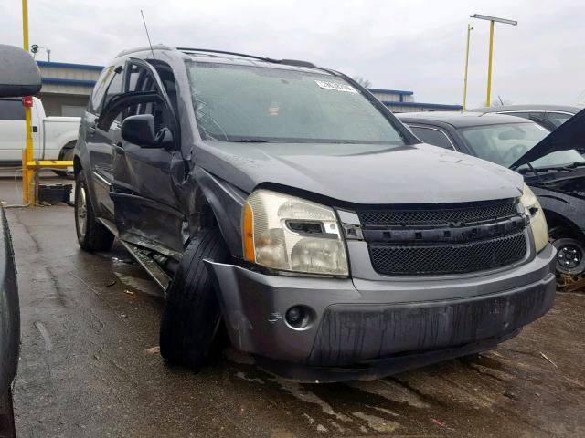 2CNDL63F256123207 - 2005 CHEVROLET EQUINOX LT GRAY photo 1