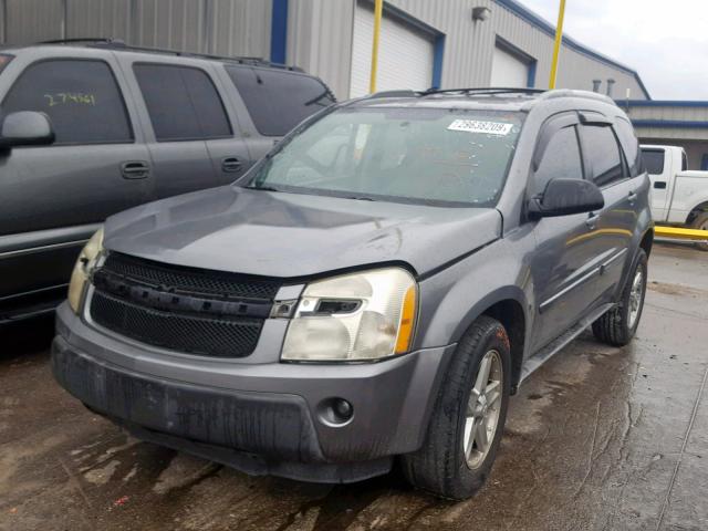 2CNDL63F256123207 - 2005 CHEVROLET EQUINOX LT GRAY photo 2