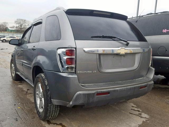 2CNDL63F256123207 - 2005 CHEVROLET EQUINOX LT GRAY photo 3