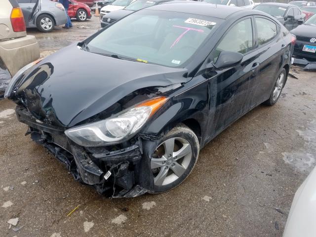 5NPDH4AE1DH232238 - 2013 HYUNDAI ELANTRA GLS  photo 2