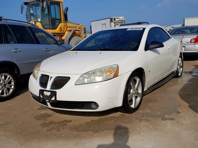 1G2ZH351074105955 - 2007 PONTIAC G6 GT WHITE photo 2