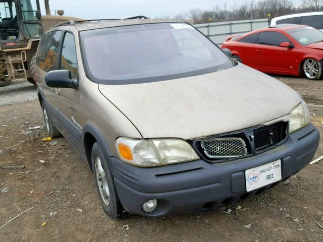 1GMDX03E8XD305345 - 1999 PONTIAC MONTANA TAN photo 1