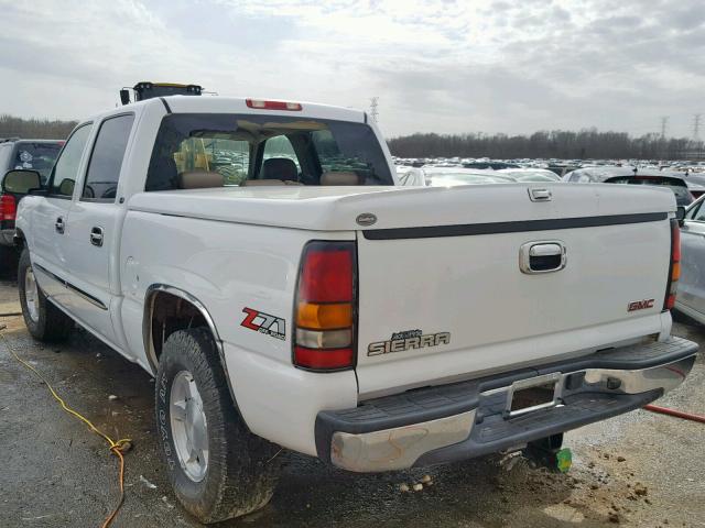 2GTEK13T251380479 - 2005 GMC NEW SIERRA WHITE photo 3