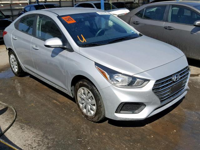 3KPC24A30KE069725 - 2019 HYUNDAI ACCENT SE SILVER photo 1