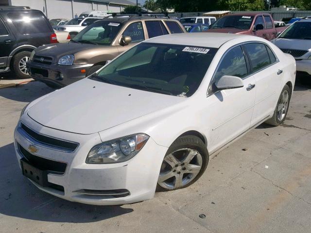 1G1ZC5E06CF275323 - 2012 CHEVROLET MALIBU 1LT თეთრი ფოტო 2