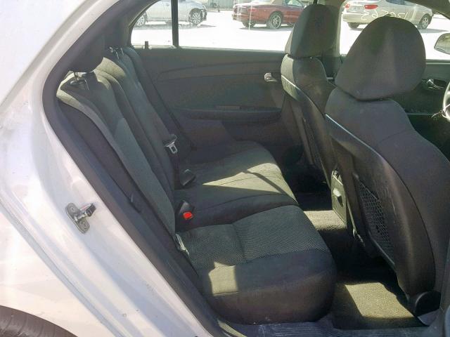 1G1ZC5E06CF275323 - 2012 CHEVROLET MALIBU 1LT თეთრი ფოტო 6