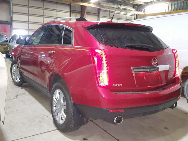 3GYFNAE39CS656483 - 2012 CADILLAC SRX LUXURY RED photo 3