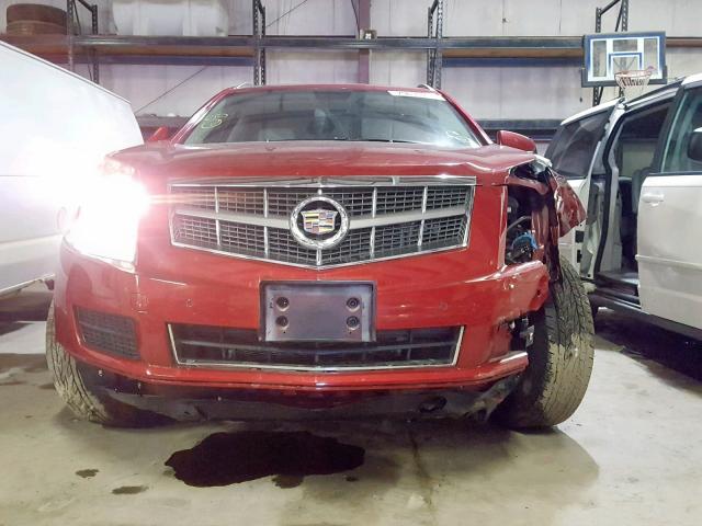 3GYFNAE39CS656483 - 2012 CADILLAC SRX LUXURY RED photo 9