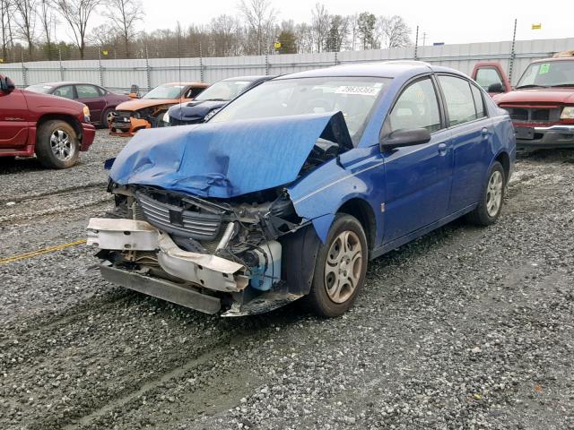 1G8AJ52F45Z118095 - 2005 SATURN ION LEVEL BLUE photo 2