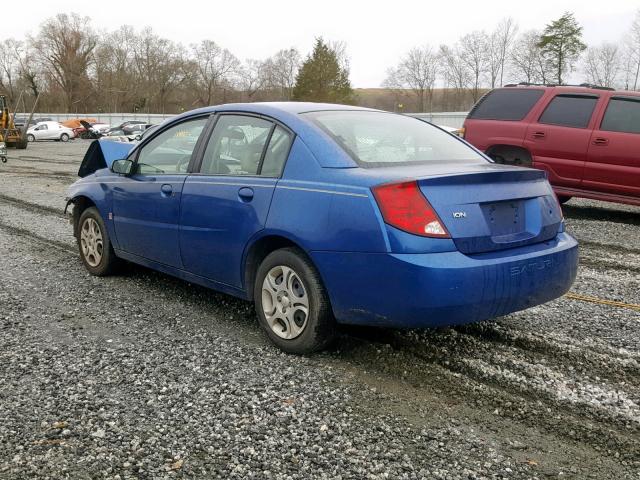 1G8AJ52F45Z118095 - 2005 SATURN ION LEVEL BLUE photo 3