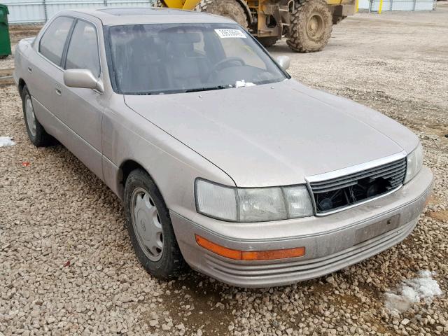 JT8UF11E0R0210500 - 1994 LEXUS LS 400 BEIGE photo 1