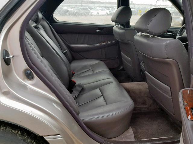 JT8UF11E0R0210500 - 1994 LEXUS LS 400 BEIGE photo 6