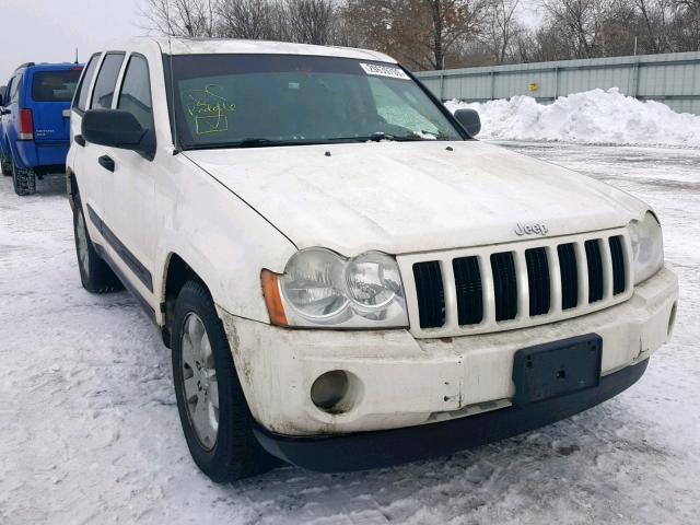 1J4HR48N55C513132 - 2005 JEEP GRAND CHER WHITE photo 1