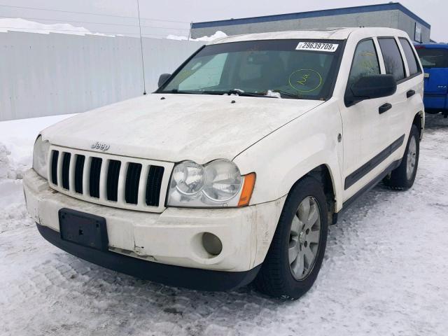 1J4HR48N55C513132 - 2005 JEEP GRAND CHER WHITE photo 2