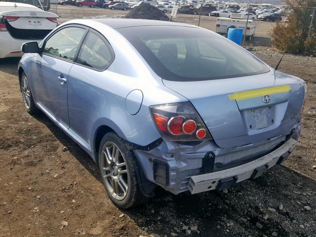 JTKDE167490299110 - 2009 TOYOTA SCION TC ლურჯი ფოტო 3