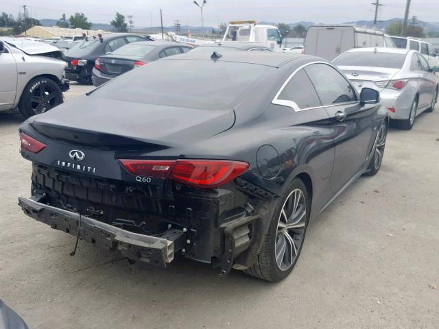 JN1EV7EKXHM360779 - 2017 INFINITI Q60 PREMIU BLACK photo 4