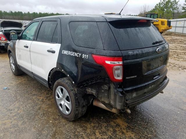 1FM5K8AR2EGB96433 - 2014 FORD EXPLORER POLICE INTERCEPTOR  photo 3