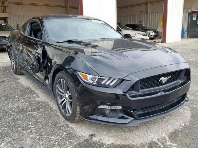 1FA6P8CF5H5275551 - 2017 FORD MUSTANG GT BLACK photo 1