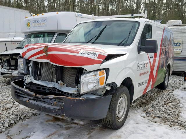 1N6BF0KM3GN816122 - 2016 NISSAN NV 1500 S WHITE photo 2