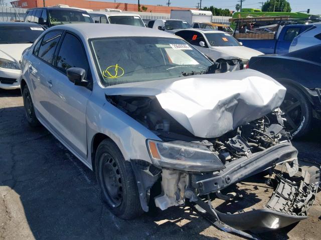 3VW2K7AJ8CM355774 - 2012 VOLKSWAGEN JETTA BASE 银色 照片 2