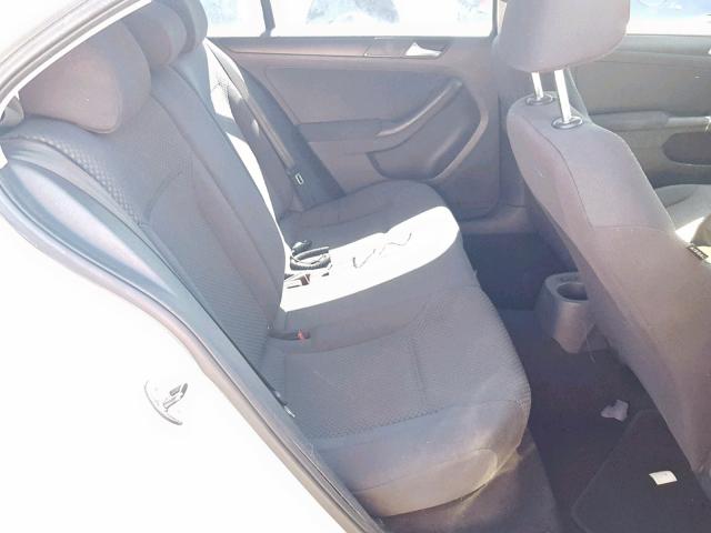 3VW2K7AJ8CM355774 - 2012 VOLKSWAGEN JETTA BASE 银色 照片 6