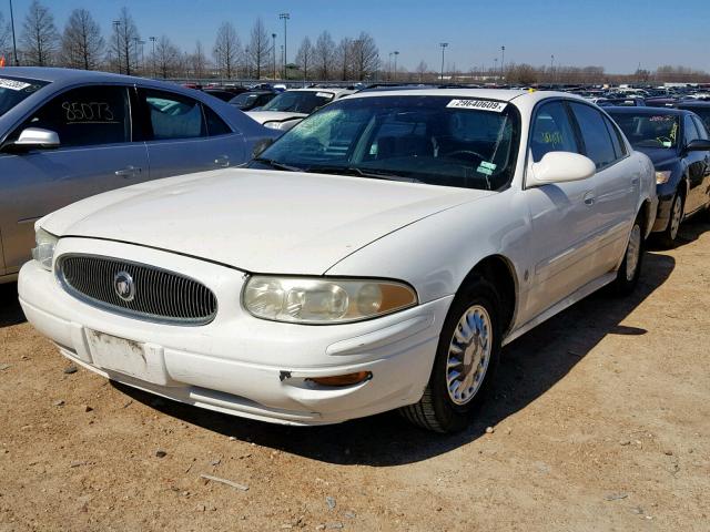 1G4HP52K344156490 - 2004 BUICK LESABRE CU WHITE photo 2