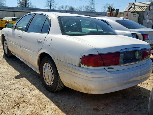 1G4HP52K344156490 - 2004 BUICK LESABRE CU WHITE photo 3