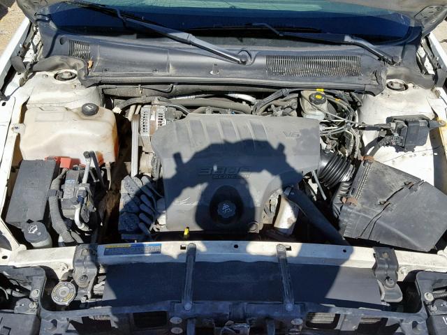 1G4HP52K344156490 - 2004 BUICK LESABRE CU WHITE photo 7