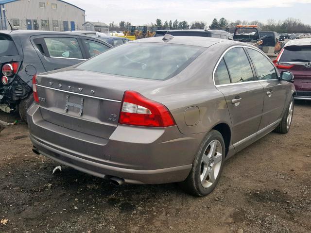 YV1AH992591091676 - 2009 VOLVO S80 T6 BEIGE photo 4