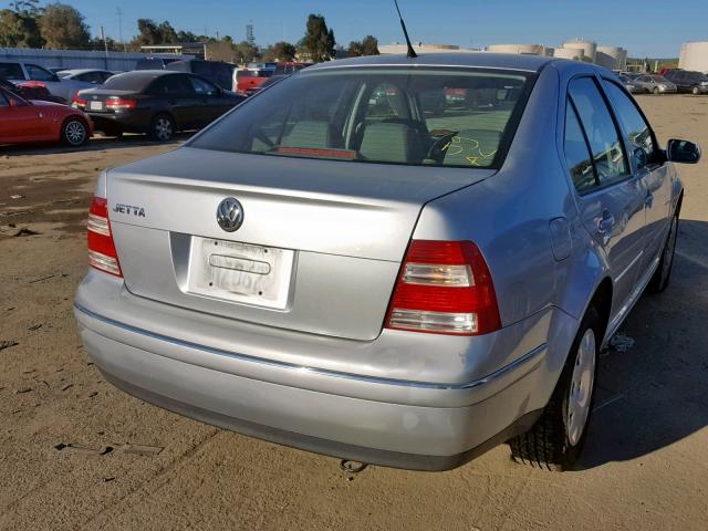 3VWRA69M64M058952 - 2004 VOLKSWAGEN JETTA GL SILVER photo 4