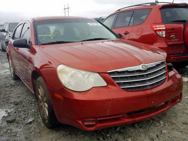 1C3LC46K68N109585 - 2008 CHRYSLER SEBRING LX RED photo 1