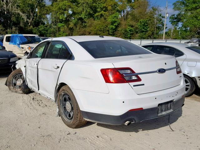 1FAHP2MT0DG152748 - 2013 FORD TAURUS POL WHITE photo 3