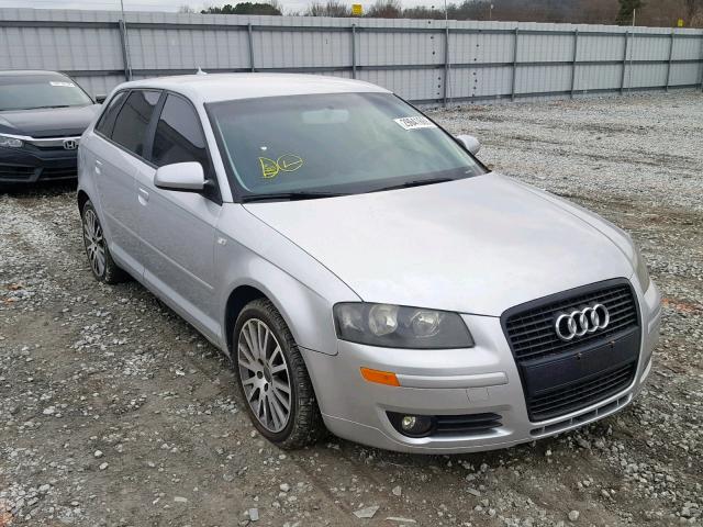 WAUNF78P38A054846 - 2008 AUDI A3 2.0 PRE SILVER photo 1