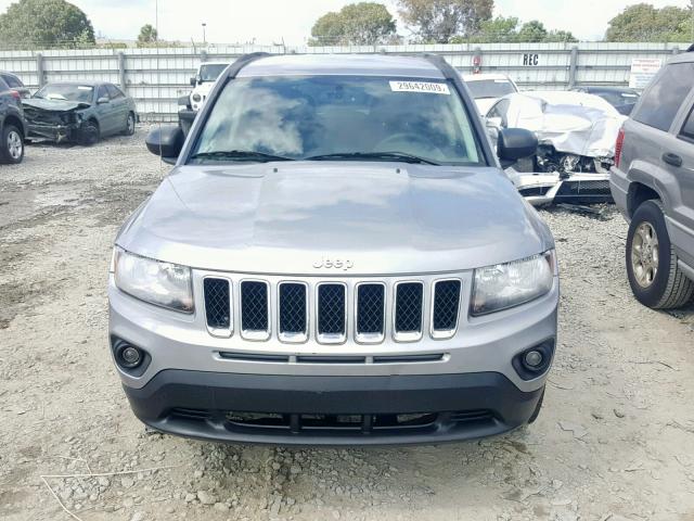 1C4NJCBA3GD794960 - 2016 JEEP COMPASS SP SILVER photo 9