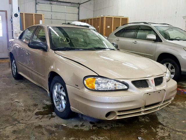 1G2NF52EX4C133688 - 2004 PONTIAC GRAND AM S GOLD photo 1