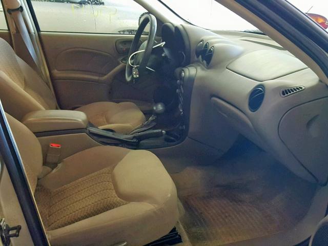 1G2NF52EX4C133688 - 2004 PONTIAC GRAND AM S GOLD photo 5