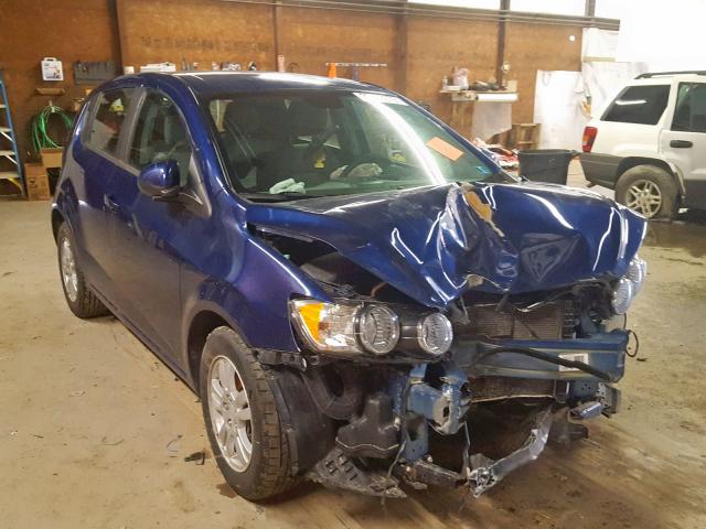 1G1JA6SH5C4198894 - 2012 CHEVROLET SONIC LS 蓝色 照片 1