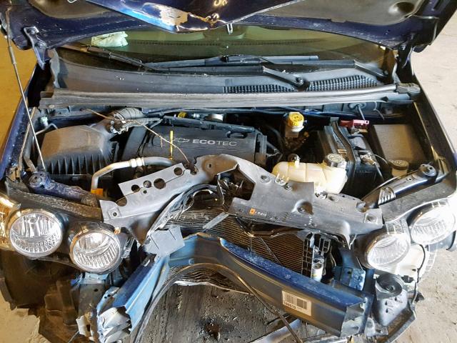 1G1JA6SH5C4198894 - 2012 CHEVROLET SONIC LS 蓝色 照片 7