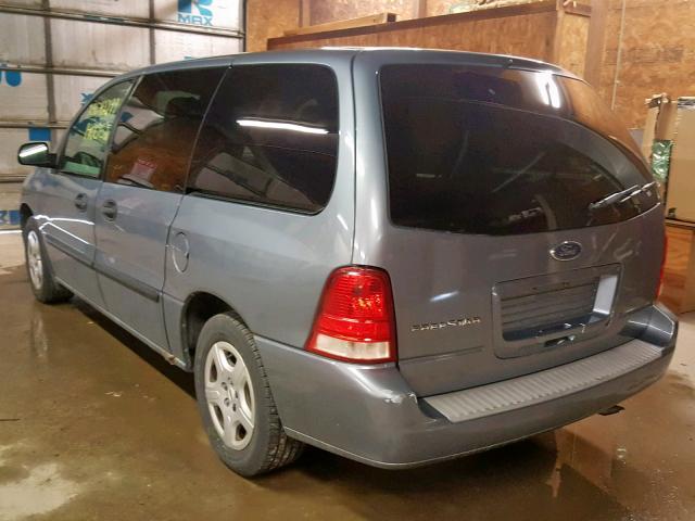 2FMDA50644BA81147 - 2004 FORD FREESTAR S BLUE photo 3